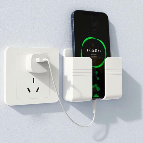 Wall Mounted Phone Holder For Charging